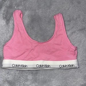 Calvin klein pink girls sports bra size S - Picture 1 of 4