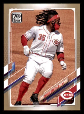 2021 Topps Gold #582 Dwight Smith Jr. /2021 - Image 1 of 2