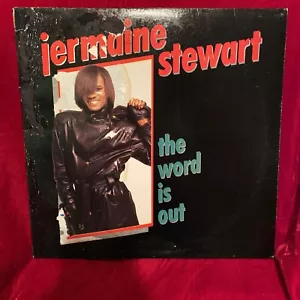 JERMAINE STEWART--THE WORD IS OUT--EXTENDED PLAY LP--NM VINYL - Arista - Picture 1 of 9