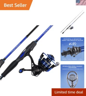 Kastking Centron 6-8 Feet Fishing Rod and Reel Combo - Lightweight Design - Image 1 of 4