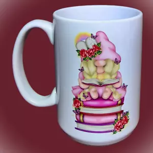 Funny 15oz Mug Just one more chapter Double Printed for L or R Handed - Picture 1 of 4