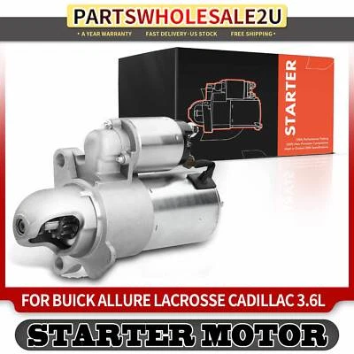 Motor De Arranque Para Buick Allure Cadillac SRX STS 3.6L 1.4KW 12V CW 11T 10465587 Foto 1 de 4