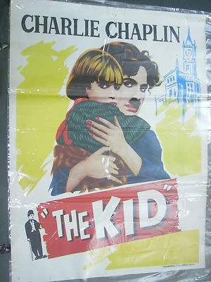 CHARLIE CHAPLIN THE KID Komödie SELTENES POSTER INDIEN NFDC Veröffentlichung ... - Bild 1 von 2