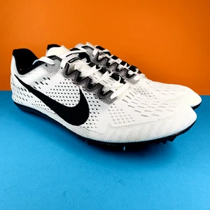 Nike Zoom Victory Elite 2 Running Spikes - UK10.5 - White - New with Defects - Picture 1 of 20