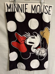 Disney MINNIE MOUSE Pillowcase 20"Wide x 30"Long Queen Size See Photos - Picture 1 of 7