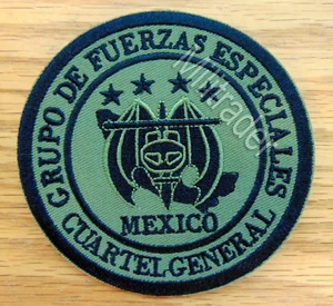 Mexico Mexican Special Forces Headquarters (HQ) Patch (See Description) - Picture 1 of 2