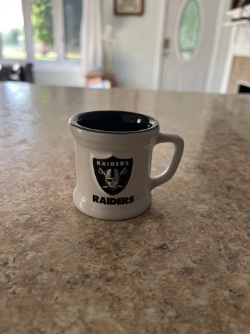 Oakland Raiders Football NFL Shot Glass Ceramic 2 Ounce Cover