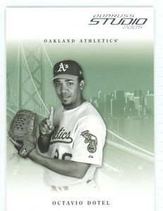2005 Donruss Studio Baseball Oakland Athletics Team Set (1-300)