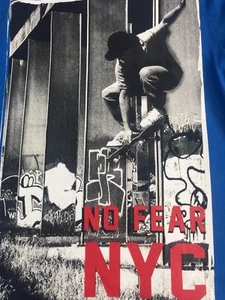 ORG. NO FEAR New York City NYC Herren Skateboard, BMX, PUNK Hip Hop neu T-Shirt S - Bild 1 von 1