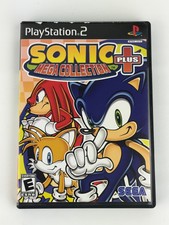 Sonic Mega Collection Plus Sony PlayStation 2 PS2 2004 Complete