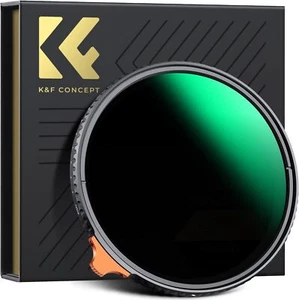 Filtro ND variable K&F Concept ND2-ND400 filtro de lente 49/55/58/67/72/77/82 Nano-X - Imagen 1 de 32