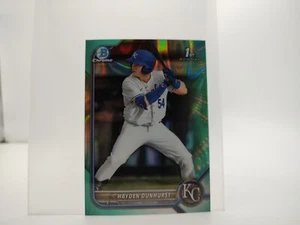 2022 Bowman Draft #BDC-44 Hayden Dunhurst Chrome Aqua Lava Refractor /199 - Picture 1 of 3