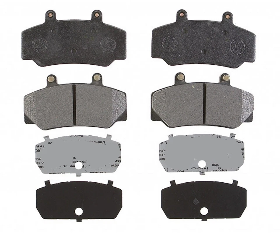 Juego de pastillas de freno de disco delanteras Mechanics Choice para 1987-1992 Volvo 740, 760, 780 Foto 1 de 1