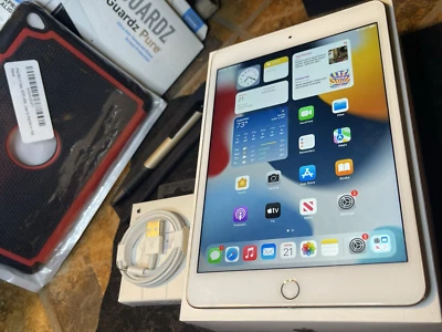 Apple iPad mini 4 (64gb) Wi-Fi (A1538) Gold {iOS15}84% * JAILBREAK Dopamine - Image 1 of 4