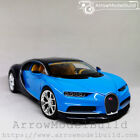 ArrowModelBuild Bugatti Chiron (Himmelblau + Molan) gebaut & lackiert 1/24 Modellbausatz