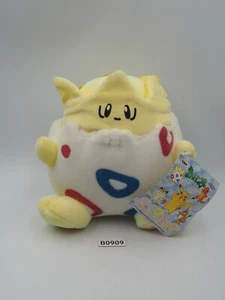 Togepi B0909 Pokemon Banpresto 1999 Peluche 5,5" TAG Peluche Bambola Giappone - Foto 1 di 8