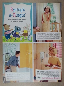 1962 Bell System Princess Phone Bell Chime & Home Interphone vintage print Ad - Picture 1 of 1
