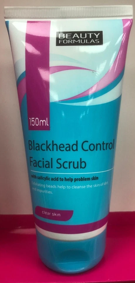 Beauty Formulas Clear Skin Blackhead Control Facial Scrub 150ml — 第 1/1 张图片