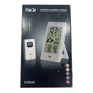 Wireless Weather Station Digital Indoor Outdoor Thermometer by Fan Ju FJ3352K - Picture 1 of 2