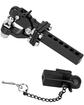 RC Trail Tow Hitch Trailer Hook Upgrades Part for 1/10 Axial SCX10 90046 TRX4... - Image 1 of 4