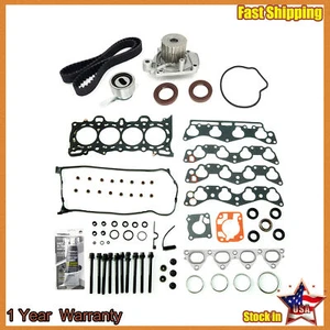 Fits 1996-2000 Honda Civic 1.6L Head Gasket Bolts w/ Water Pump Timing Belt Kit - Picture 1 of 1