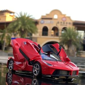 1:32 Ferrari Laferrari modèle de voiture jouet alliage voiture diecasts lumière sonore enfants cadeau