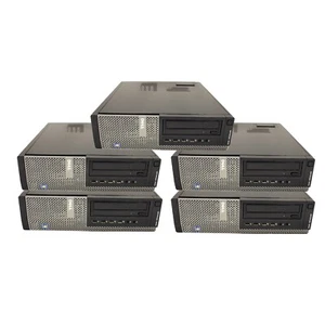 5 x Dell OptiPlex 7010 Desktop Intel i3-3220 3.1Ghz 8GB 500GB HD DVD HDMI W10 - Picture 1 of 8
