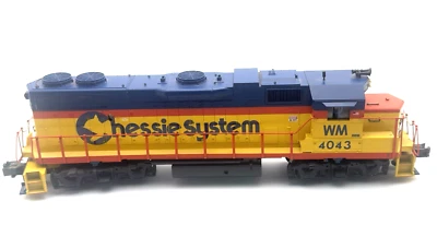 K-Line K2496-4043 Western Maryland Chessie GP38-2 Scale Diesel Original Box - Image 1 of 4