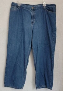 LL Bean Womens Jeans Pants Size 22W Petite 22WP Blue - Picture 1 of 12
