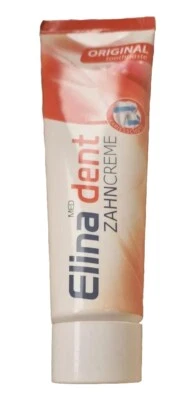 Elina dent Zahnpasta Zahncreme ORIGINAL Karies-/Paradontoseschutz Frischer Atem