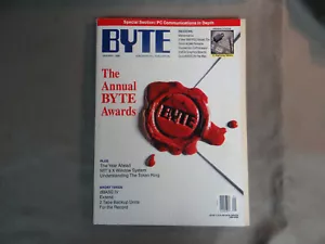 Jan 1989 Byte Magazine Vol 14 #1 *** PC Communications_Annual Awards_Tablets *** - Picture 1 of 10