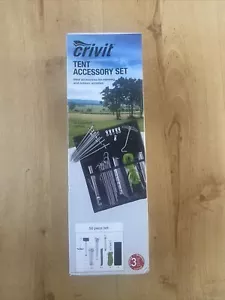 Crivit Tent Accessory Set. For Camping And Outdoor Activities In A Roll Bag - Picture 1 of 4