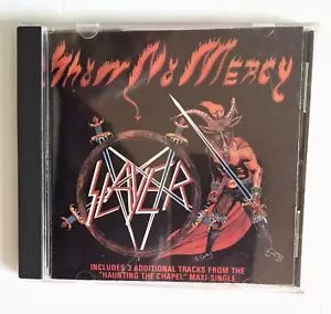 SLAYER - SHOW NO MERCY - 1987 CD ORIGINAL PRESS +3 Bonus Tracks 71034-2 *RARE* - Foto 1 di 10