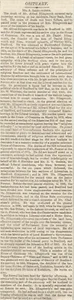 1907 Nachruf auf Alfred Illingworth von Bradford Yorkshire Worsted Spinner - Bild 1 von 1