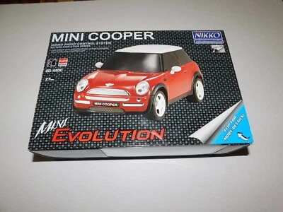 2004 NIKKO 1:24 Mini Copper - Mini Evolution R/C Car (49MHz) - NEW In Open Box! - Image 1 of 4