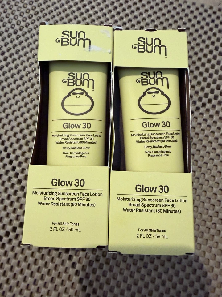 Sun Bum Glow 30 Moisturizing Sunscreen Face Lotion Water Resistant 2.oz EA (2PK) - Image 1 of 4