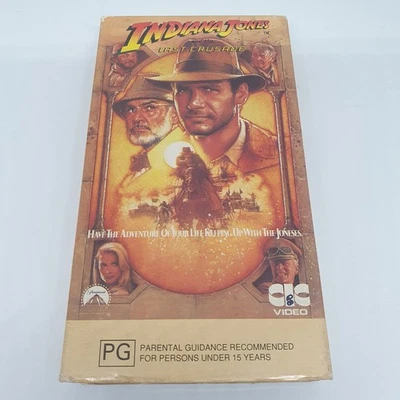 Indiana Jones and the Last Crusade 1989 VHS - Image 1 of 4