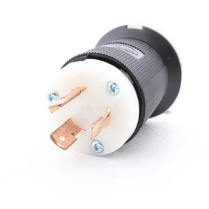 Hubbell EdgeConnect™ HBL2321ST 20A Twist Locking Connector Plug NEMA L6-20P 250V - Picture 1 of 5