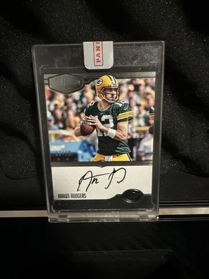 2016 Panini Plates & Patches Aaron Rodgers Signal Callers Auto /10 #1 Sealed! - Image 1 of 2