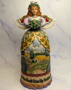 Jim Shore "May The Road Rise Up To Meet You" Angel Figurine, Heartwood Creek - Picture 1 of 6