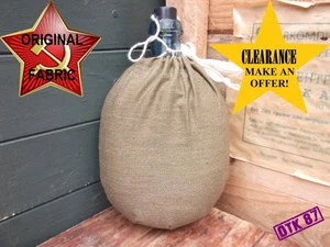 Modelo 1940 cinturón único bucle cantimplora cubierta algodón verde Segunda Guerra Mundial reproducción RKKA - Imagen 1 de 12