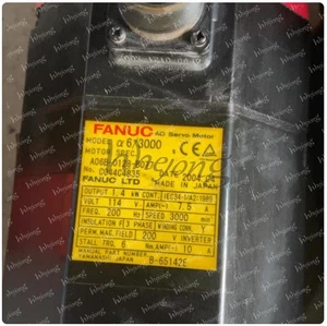 Servomotor FANUC usado 1 pieza A06B-0128-B077 - Imagen 1 de 2