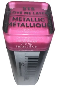 Covergirl Exhibitionist Lipstick #515 LOVE ME LATER Metallic SEALED/Discontinued - Picture 1 of 11