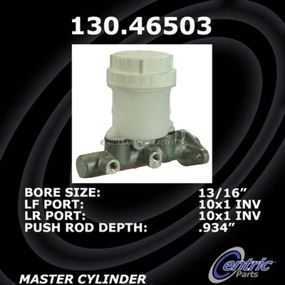 For Dodge Plymouth Colt & Mitsubishi Mirage Centric Brake Master Cylinder GAP - Image 1 of 3