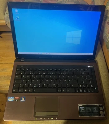 Notebook Asus A53S , 8 gb Ram , 250 gb SSD von Samsung. - Bild 1 von 4