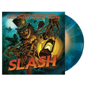 SLASH Halloween Horror Nights Volume 2 Vinyl LP ORANGE BLUE EDITION New RARE - Picture 1 of 4