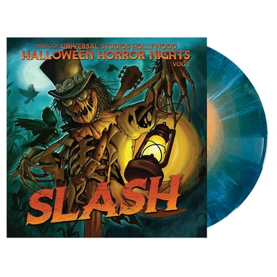 SLASH Halloween Horror Nights Volume 2 Vinyl LP ORANGE BLUE EDITION New RARE - Image 1 of 4