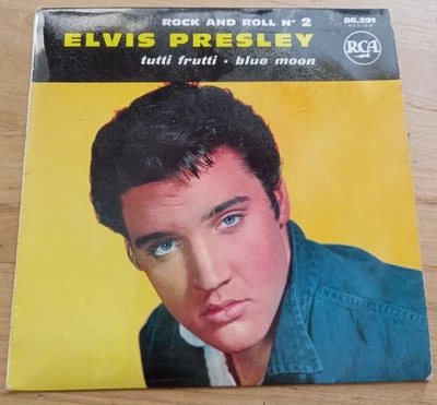 ELVIS PRESLEY Rock and Roll N°2 EP 7" FRANCE 1961 (10-61) RCA 86291 Blue Label - Photo 1/3