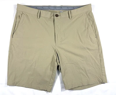 Pantalones Cortos Tommy Bahama Para Hombre 38 Chino Marrón Caqui Elastizados Papá Golf Preppy Crucero Foto 1 de 4