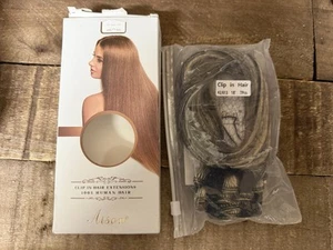 ⚡️ Extensiones de Cabello Aison Clip 100% Cabello Humano #2/613 18" 7 Piezas NUEVO ⚡️ - Imagen 1 de 2